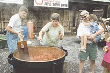 Apple Butter at Apple Harvest